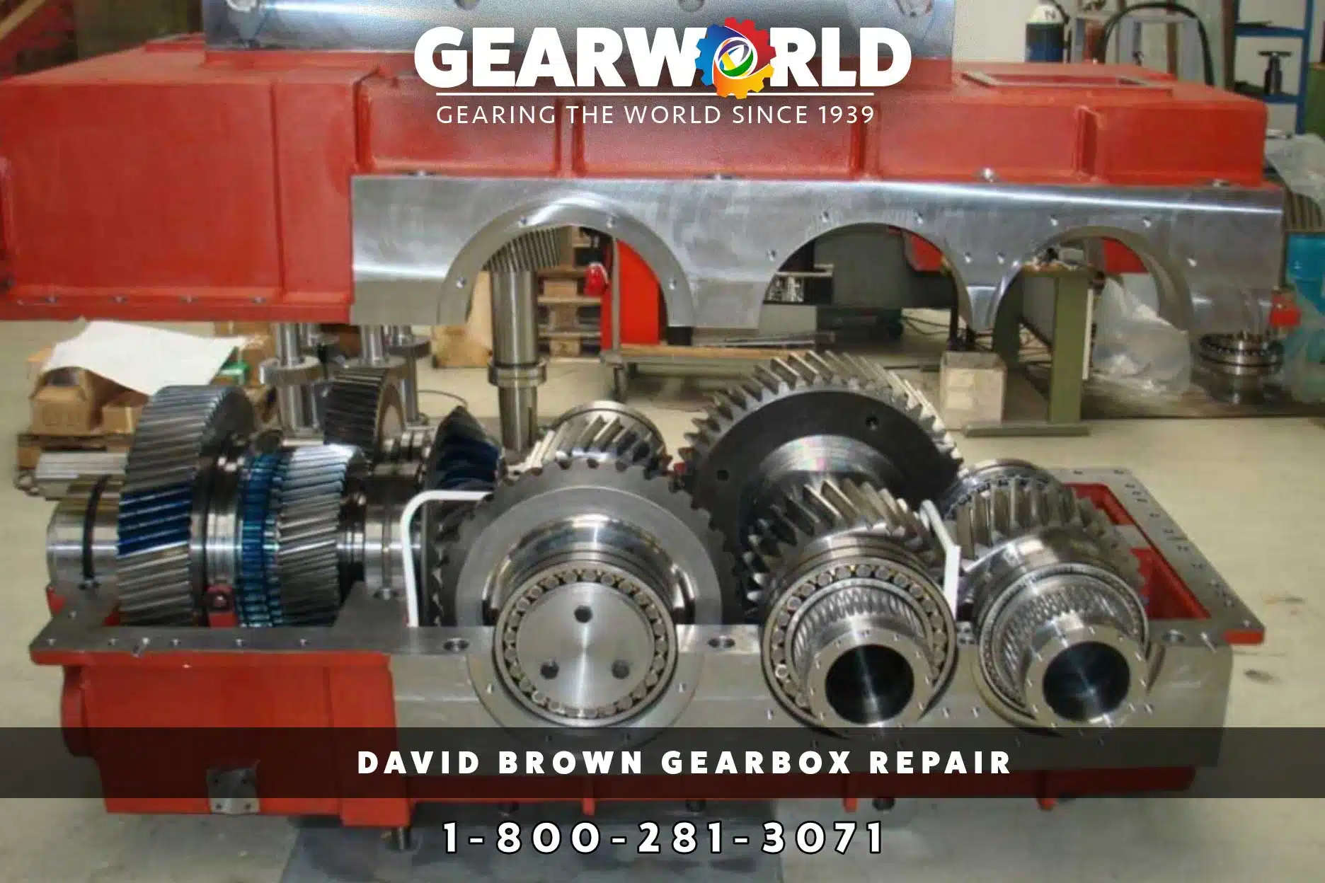 David Brown Gearbox Repair - Call GearWorld
