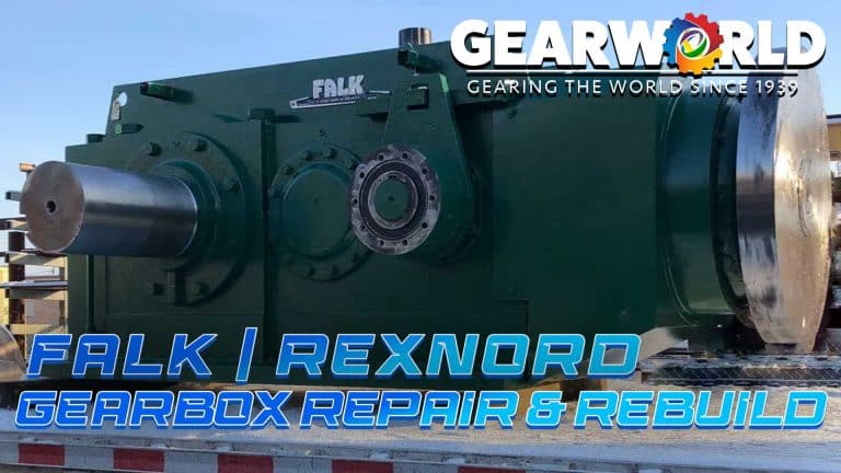 Falk Gearbox Repair - Model 525 Parallel Gear Drive